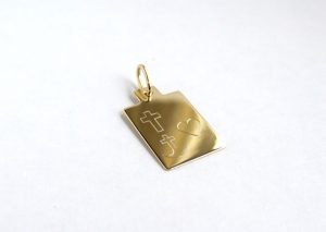Geloof hoop liefde hanger goud teuns Design goudsmid Wijchen regio Nijmegen / Oss