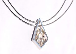 Hanger van argentium zilver