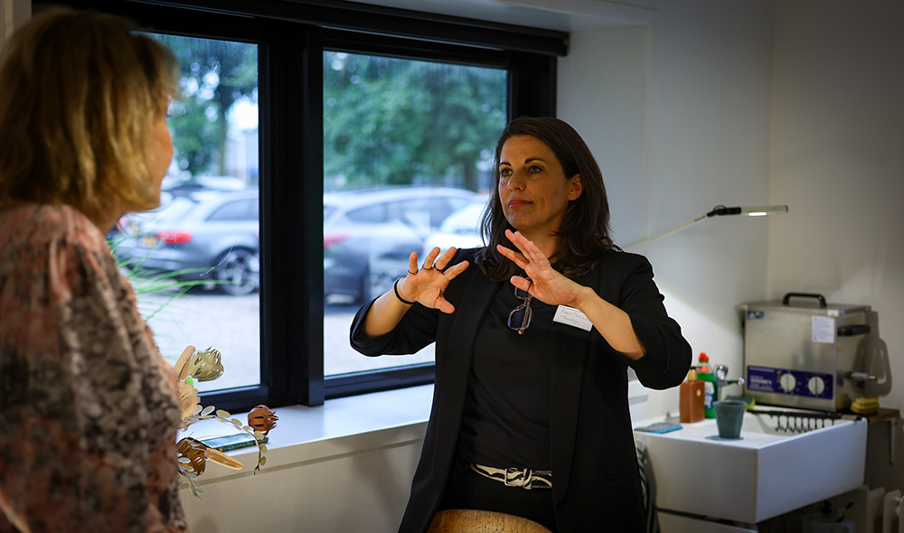 MKB Wijchen on tour Teuns Design Babette vertelt over de collectie