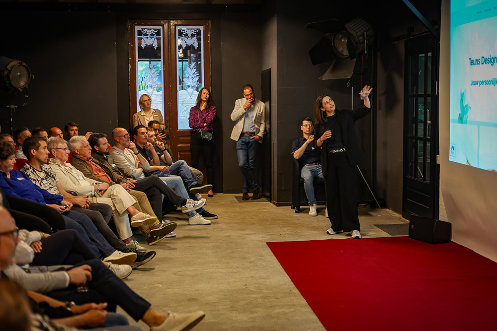 MKB Wijchen on tour Teuns Design Babette vertelt het ondernemersverhaal van Teuns Design