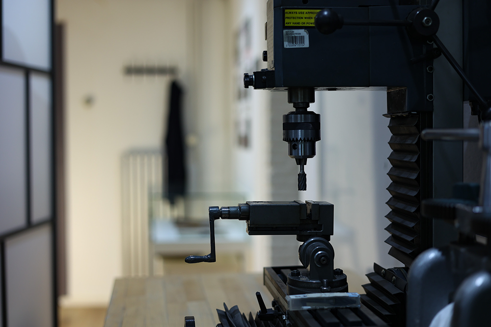 Teuns Design gereedschap staat er genoeg!
